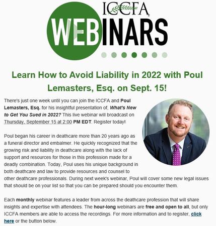 Webinar - Avoid Liability